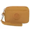 Venta Directa de Fábrica Comercio Exterior Monedero Estilo Nuevo Simple Dos Cremalleras Impermeable Transfronterizo Portátil Nylon Monedero al por Mayor