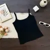 Nueva camisola de tela cepillada para otoño e invierno con copas incorporadas, anti-exposición, adecuada para deportes y como prenda exterior, estiliza y es elegante para mujer