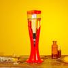 Dispensador de Cerveza Artesanal con Luz LED de Colores Cubo de Jugo de 3L Torre de Vino Popular KTV Dispensador de Licores Barra Torre de Vino