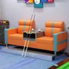 Mesa y sillas de billar, sillones de billar, sillas de spectador de salón de billar de lujo de alta gama, asientos de spectador específicos para competición, sillas de ocio