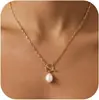 Colar com Pingente em Y Transfronteiriço Europeu e Americano para Mulheres com Coração Cravejado de Diamantes, Conjunto de Anéis Abertos Empilháveis, Versátil, Simples e Fashion