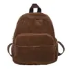 Mochila de veludo 602 tecido macio qualidade excelente estabilidade do cliente