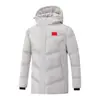 Chaqueta Deportiva de Algodón de Longitud Media de Invierno para Hombres y Mujeres, Abrigo de Algodón con Capucha, Engrosado y Cálido para Entrenamiento de Estudiantes Deportivos, Chaqueta Cortavientos para Exteriores