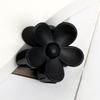 Nuevos accesorios para el cabello de estilo coreano pequeños de 3,5 cm para mujer, placa de agarre con flores esmeriladas que combina con todo, pinza superior elegante para el cabello