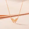 Collar Seiko CNC con Lazo, Estilo Nacional, Cadena para Clavícula Simple y Versátil, No se Desvanece, Collar Más Vendido, Envío Directo