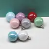 Color de concha imitación aceite brillante perla de imitación colgante llavero colgante bolsa colgante diy tocado cuerda para el pelo material de joyería