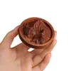 Difusor de madeira maciça para decoração de interiores de casa, difusor de carro e quarto, difusor de óleo essencial para aromaterapia, difusor de madeira em forma de montanha
