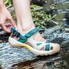 Zapatos Humtu para mujer, verano, transpirables, antideslizantes, suela suave, zapatos para vadear, sandalias deportivas de punta cerrada para mujer, zapatos de playa