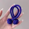 Elástico de Cabelo Altamente Elástico e Durável para Mulheres, Rabo de Cavalo Alto, Acessórios de Cabelo de Bola Anticolapso, Elástico de Cabelo Forte para Meninas