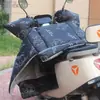 Cubierta de Parabrisas para Vehículo Eléctrico para Invierno, Forrada de Felpa, Engrosada, Impermeable, Cubierta a Prueba de Viento para Patinete Eléctrico Pequeño para Invierno Frío