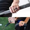 Anillo de silicona europeo y americano para hombre de 8 mm de ancho, doble ranura, grupo de 3 colores, anillo de boda, anillo de silicona, anillo deportivo