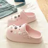 Diarias Adecuadas Ligeras retro conejo para mujer 2026 verano exterior cómodas estilo Birkenstock de punta cerrada pantuflas
