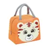 Bolsa de almuerzo de dibujos animados para estudiantes, bolsa de almuerzo impermeable, bolsa aislante engrosada, bolsa de almuerzo para trabajadores de oficina, bolsa para lonchera