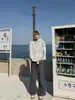 Estoque de fábrica: Moletom com capuz estampado de três listras estilo americano, unissex, nova coleção primavera/outono, estilo moderno para casais