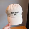 Gorra de béisbol para niñas, primavera y otoño, con letras para estudiantes, para bebés y niños