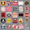 50 Pegatinas Anti-Bullying con Frases Positivas en Inglés, Pegatinas Decorativas Impermeables para Maletas, Guitarras, Cuadernos