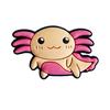 Axolotl meizhit salamandra sapatos flor buraco sapatos diy acessórios removível jibbitz borracha macia sapato fivela acessórios