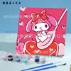 Pintura a Óleo Digital DIY Flor Paisagem Pintura Decorativa Desenho Animado Infantil Feito à Mão Adulto Preenchimento Grafite Brinquedo Descompressor