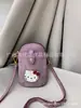 Bolso nuevo para teléfono de cuero genuino, diseño de nicho, cuero encerado de flor entera, bolso cruzado para mujer, adecuado para el uso diario, bolso con cremallera YYK