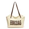 Bolsa Tote Casual para o Dia a Dia Feminina Grande Capacidade 2024 Nova Outono Versátil de Ombro para Compras Bolsa para Faculdade de Estudante