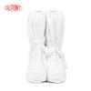 Cubrezapatos Blancos Tyvek Dupont con Cordón Retráctil Longitud 34cm Alto 47cm A Prueba de Polvo Ty466S Wh Cubrezapatos de Caña Alta
