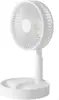 Ventilador de Escritorio Plegable USB Recargable de 6 Pulgadas con Oscilación Altura Ajustable Ventilador Personal Portátil de Refrigeración con Soporte Telescópico Ventilador Silencioso de Aire Circulante para Escritorio de Oficina Habitación de Dormitorio y Hogar