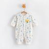 Mono Acolchado Espeso para Bebé Jingqi Algodón Puro Categoría A Ropa para Bebé de Primavera y Otoño Ropa Dividida sin Huesos