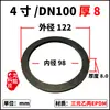 Junta de silicona para conector, caucho de etileno propileno dieno tricomponentes EPDM (EPDM) anillo de sellado tipo mango, junta de nitrilo fluoroelastómero resistente al aceite