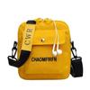 Mini Bolsa de Ombro Estilo Japonês Ins Bolsa de Lona Infantil Estudante Unissex Estilo Coreano Bolsa Transversal Bolsa Casual Bolsa Quadrada Pequena