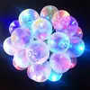 Balão de led lote barraca de feira noturna mesa de desenho estampa total padrão de expressar amor balão luminoso redondo em formato de coração