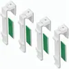 4 suportes de gancho para cortina plissada cortina gancho verde fixo adesivo acessórios para cortina plissada gancho para persiana romana