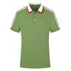 Camisa POLO de Caballero Cuello Blanco Personalizado Camiseta Roja Lop Camisa Publicitaria de Negocios Vestido Casual para Pareja DIY