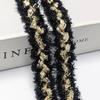 Fábrica en stock Accesorios de encaje estilo Chanel Ingredientes de ropa Tejido Hecho a mano DIY Ropa Tapeta Puño Joyería