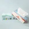 Caja de pañuelos de pelo liso de fábrica al por mayor con logotipo personalizable imprimible caja de pañuelos de papel para restaurante personalizada