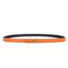 Cinturón Fino de Cuero con Hebilla de Placa para Mujer de Verano Todo Fósforo de Piel de Vaca Decorativo para Pantalones Cinturón Simple de Moda