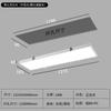 Tira de Luz LED Plana Empotrada para Oficina Edificio de Oficinas Sala de Conferencias Luz para Placa de Yeso Panel de Luz con Resorte