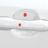 Tira Anticolisión para Coche Protector de Manija de Puerta Adhesivo Transparente Decoración de Manija Universal para Todos los Modelos de Coche