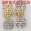 Botón metálico de alta gama, superficie de imitación tejida, hebilla de costura a mano, hebilla clásica para traje, botón versátil y simple para abrigo, 18 MM