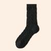 Meias de Dormir Ultra Macias para Mulheres da Acheng, Forradas com Fleece para Outono e Inverno, Espessas, Quentes, na Altura da Panturrilha, Meias para Gestantes, Meias de Pelúcia Largas