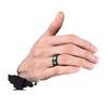 Deseo AliExpress joyería transfronteriza al por mayor anillo de acero inoxidable con patrón de dragón verde moda europea y americana anillo para hombre