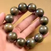 Pulsera de Cuentas de Sándalo Natural Buda Hoja Pequeña Sándalo Rojo Sándalo Verde Huanghuali Madera de Agarwood Pulsera de Juguete Rosario Fábrica Venta al por Mayor