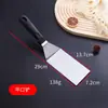 Espátula para utensilios de cocina al por mayor espátula de acero inoxidable espátula para teppanyaki espátula de cocina herramienta para bistec y barbacoa fábrica en stock
