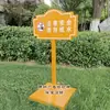 Señal de Recordatorio Cálido para el Enverdecimiento del Césped Parque Comunitario Señal Pequeña de Césped Señal de Advertencia de Profundidad del Agua al Aire Libre Personalización