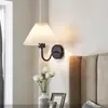 Lámpara de Pared Batería de Carga Inalámbrica Amazon Cubierta de Tela Plegable Lámpara de Pared con Control Remoto Atenuación Lámpara de Pared para Pasillo con Control Remoto