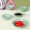 Vajilla de Melamina Estilo Nórdico, Platillo Comercial Imitación Porcelana, Platillo para Vinagre, Platillo Pequeño para Condimentos de Restaurante y Hotel