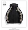 Chaqueta de Cinta de Color de la NASA para Hombre Primavera y Otoño Marca de Moda Stiffy Resistente al Desgaste Chaqueta Casual para Hombre a Prueba de Viento Ropa Exterior