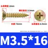 Prego de Fibra de Zinco Galvanizado Colorido Parafuso Autoatarraxante Dente de Madeira Atacado Prego para Painel de Parede Parafuso para Madeira Parafuso para Madeira para Móveis M3M4M5