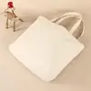 Bolsa de Lona Grande, Mediana y Pequeña Tamaño Personalizado Clase de Entrenamiento Bolsa Pintada a Mano Regalo de Unidad Bolsa de Compras Impresión Logo Personalizado