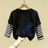 Camiseta Infantil Primavera y Otoño Nuevo Estilo Niños Algodón Puro Manga Larga Capa Base Ropa para Bebés y Niños 2026 Dibujos Animados Bonito Top t