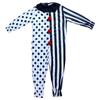 Disfraz de Payaso Rompe-Almas de Halloween Atuendo Sangriento de Terror Mono de Juego Blanco y Negro Ropa de Cosplay Disfraz